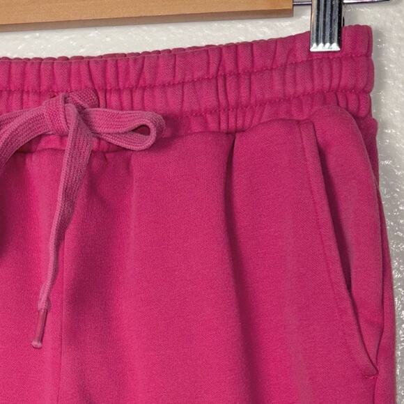 Fabletics Sweatpants Women's size XS Eco Go-To Classic In Dark Fuchsia Pink - Picture 7 of 16